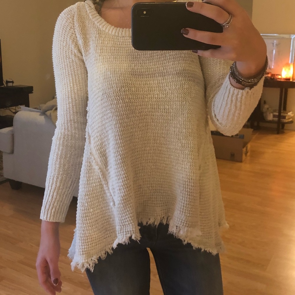 Knit sweater!